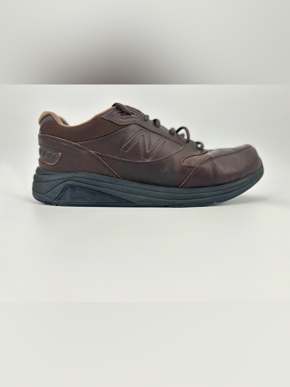 New Balance 928v3 Men's Walking Shoes Brown Leather Size 9 4E Extra Wide